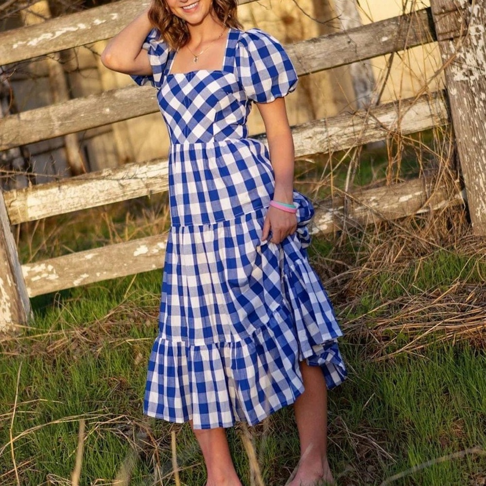 Antonio Melani Gingham Dress